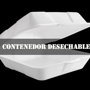 CONTENEDOR DESECHABLE