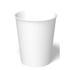 Vaso Desechable para Cafe 10 onzas Color Blanco
