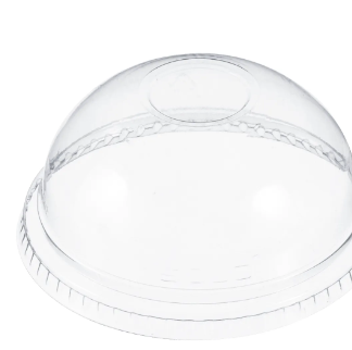Tapa DNR662 para Vasos Transparentes - Tapa con Domo sin Abertura Dart